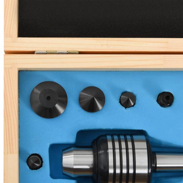 10-tlg. Mitlaufende Körnerspitze Set MT2