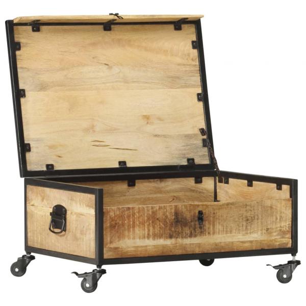 Couchtisch 70x50x33 cm Massivholz Mango