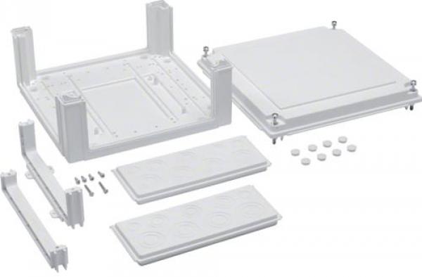 ARDEBO.de Hager U84LE Kabelanschlusskasten, univers, 324x307x149mm, IP54, SKII, leer für Erweiterung
