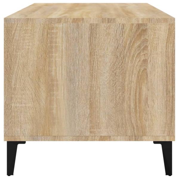 Couchtisch Sonoma-Eiche 90x49x45 cm Holzwerkstoff