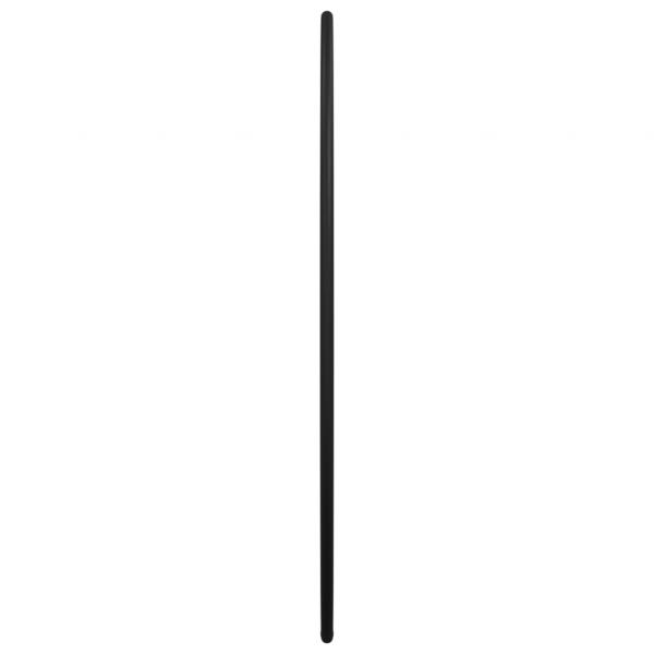 Wandspiegel Schwarz Ø 40 cm Rund