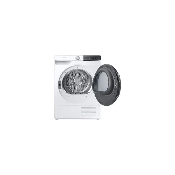 Samsung DV80T7220BT/S2 8kg A+++ Wärmepumpentrockner, 60cm breit, Knitterschutz, SuperSpeed Trocknen, Hygiene+, LED-Trommelinnenbeleuchtung, AirWash, weiß