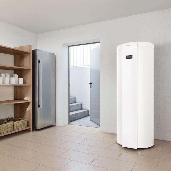 Viessmann Vitocal 060-A Typ T0E-ze Warmwasser-Wärmepumpe mit Elektro-Heizeinsatz, Umluft 254 Liter (Z021985)