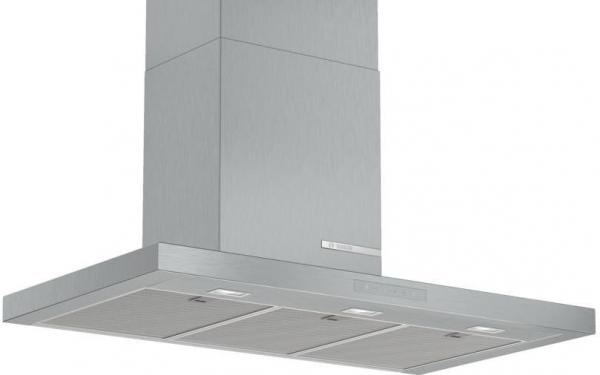 ARDEBO.de Bosch DWB97CM50 Serie 6 A+ Wandesse, 90 cm breit, Ab-/Umluft, Box-Design, Edelstahl