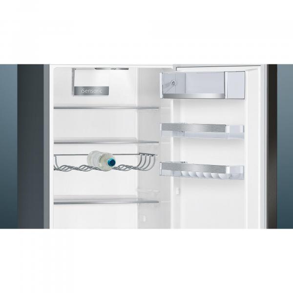 Siemens KG39E8XBA iQ500 Stand Kühl-Gefrierkombination, 60cm breit, 201cm hoch, 343 L, lowFrost, hyperFresh, blackSteel