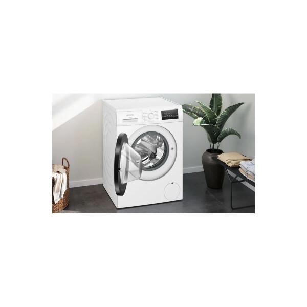 Siemens WM14N225 iQ300, 8kg Frontlader Waschmaschine, 60cm breit, 1400 U/min, waterPerfect Plus, iQdrive, Kindersicherung, weiß