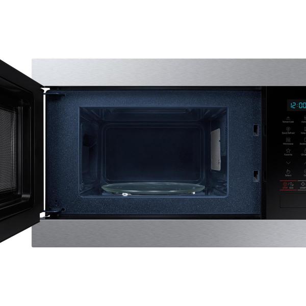 Samsung MS22M8074AT/EG Einbau-Mikrowelle, 22 L, 850 W, Nischenhöhe: 38 cm, Warmhaltefunktion, edelstahl