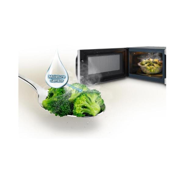 Samsung MS22M8074AT/EG Einbau-Mikrowelle, 22 L, 850 W, Nischenhöhe: 38 cm, Warmhaltefunktion, edelstahl