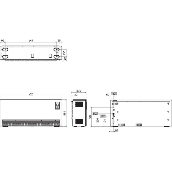 STIEBEL ELTRON ETT 500 Plus Wärmespeicher, 5.0kW/400V, alpinweiß (238569)