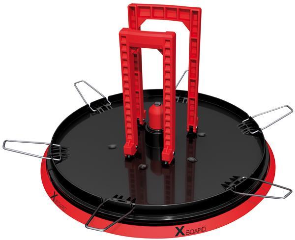Runpotec X-BOARD XB 500 Profi-Kabelabroller, Durchmesser 500 mm (10136)