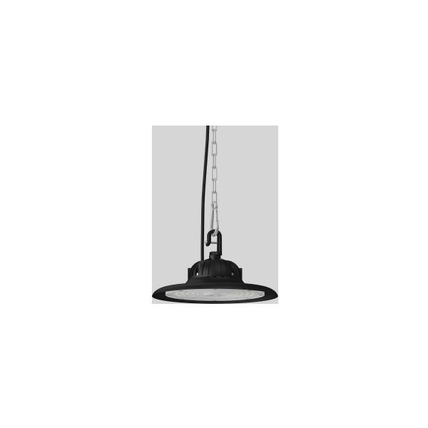 ARDEBO.de RZB Flacher Hallenstrahler HB 720, 145W, 20000lm, 4000K, verkehrsschwarz (921678.003)