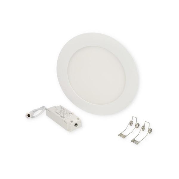 RZB Toledo Flat Round A+ Einbau-Downlight, LED, IP 40, weiß (901452.002)