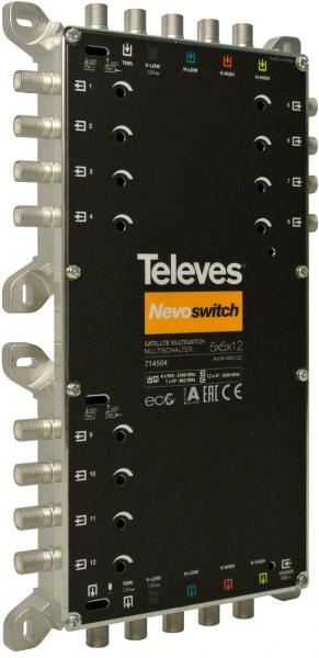 Televes MS512C NevoSwitch 5 Eingänge - 12 Ausgänge (714504)