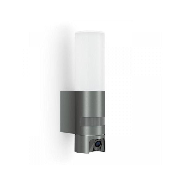 ARDEBO.de Steinel L 620 CAM SC Sensor-LED-Außenleuchte, mit Kamera, App-Steuerung, 3000K, anthrazit (065829)