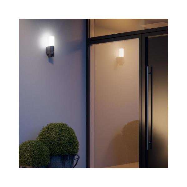 Steinel L 620 CAM SC Sensor-LED-Außenleuchte, mit Kamera, App-Steuerung, 3000K, anthrazit (065829)