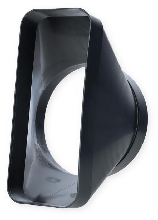 Siemens HZ9VDSI0 Adapterstück, rund-flach, schwarz