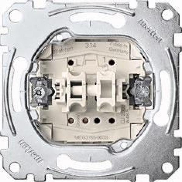 ARDEBO.de Merten Rollladentaster-Einsatz, 1-polig, 10 A, AC 250 V, Steckklemmen (MEG3755-0000)