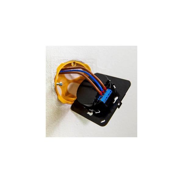 Shelly Wall Display Bedienfeld, WLAN, mit Sensoren, Unterputz, schwarz (Shelly_Wall_Display_s)