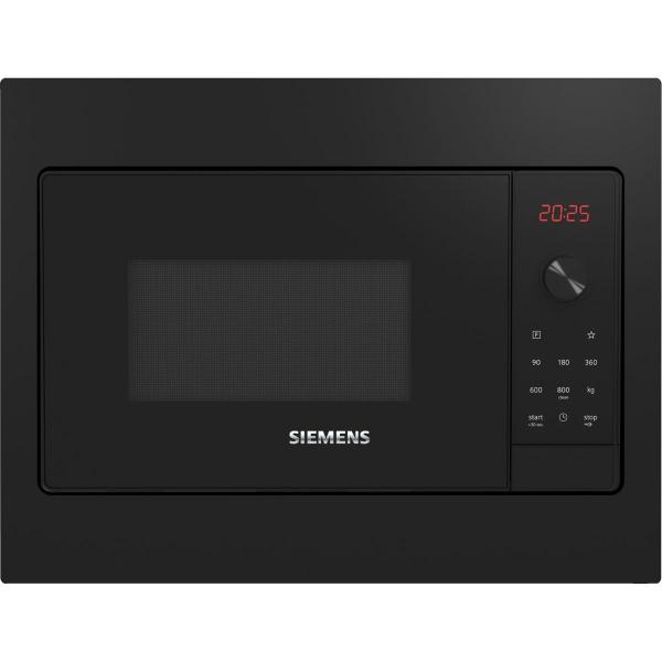 ARDEBO.de Siemens BF523LMB3 Einbau Mikrowelle, 800 W, 20 L, Hydrolyse, cookControl7, LED-Beleuchtung, schwarz/edelstahl