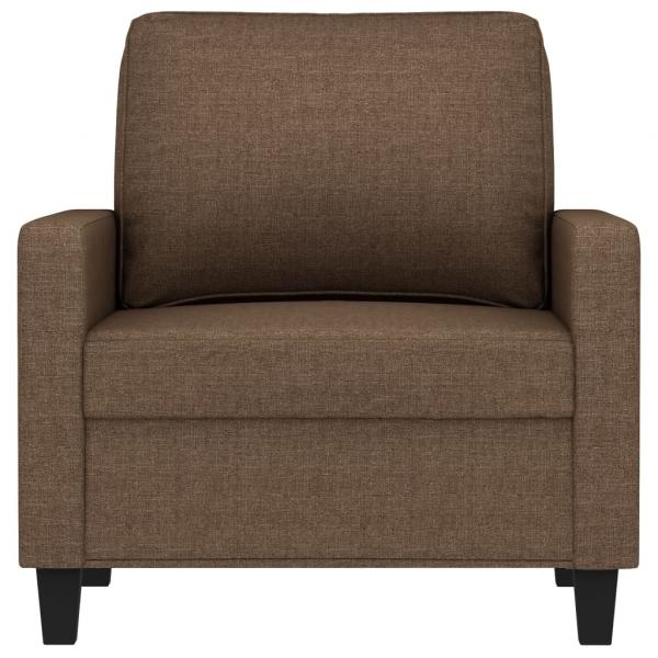 Sessel Braun 60 cm Stoff