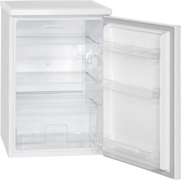 Bomann VS 2185.1 Vollraumkühlschrank, 56cm breit, 133 Liter, Kompressorfunktion, weiß