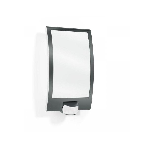 ARDEBO.de Steinel L 22 S Sensor-Außenleuchte, Edelstahl, 60W, E27, IP44, anthrazit (035709)