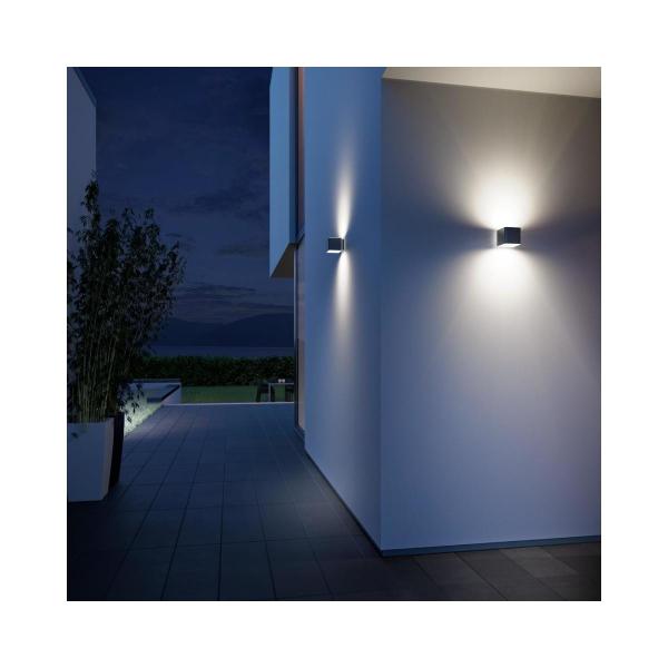 Steinel L 840 SC Sensor-LED-Außenleuchte, 3000K, Bewegungsmelder, anthrazit (055530)