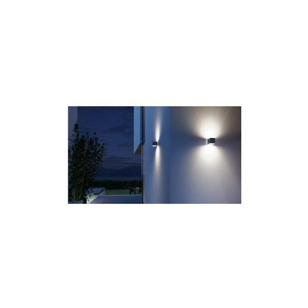 Steinel L 840 SC Sensor-LED-Außenleuchte, 3000K, Bewegungsmelder, anthrazit (055530)