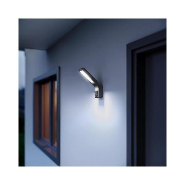 Steinel XLED slim S Sensor-LED-Außenstrahler, anthrazit (012052)