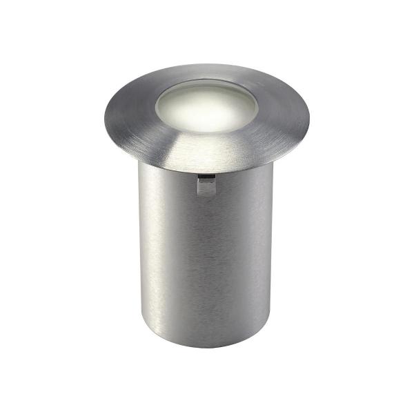 ARDEBO.de SLV TRAIL-LITE 60 Outdoor Bodeneinbauleuchte, LED, 3000K, IP65, edelstahl 316, Glaseinsatz satiniert (227462)