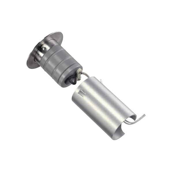 SLV TRAIL-LITE 60 Outdoor Bodeneinbauleuchte, LED, 3000K, IP65, edelstahl 316, Glaseinsatz satiniert (227462)