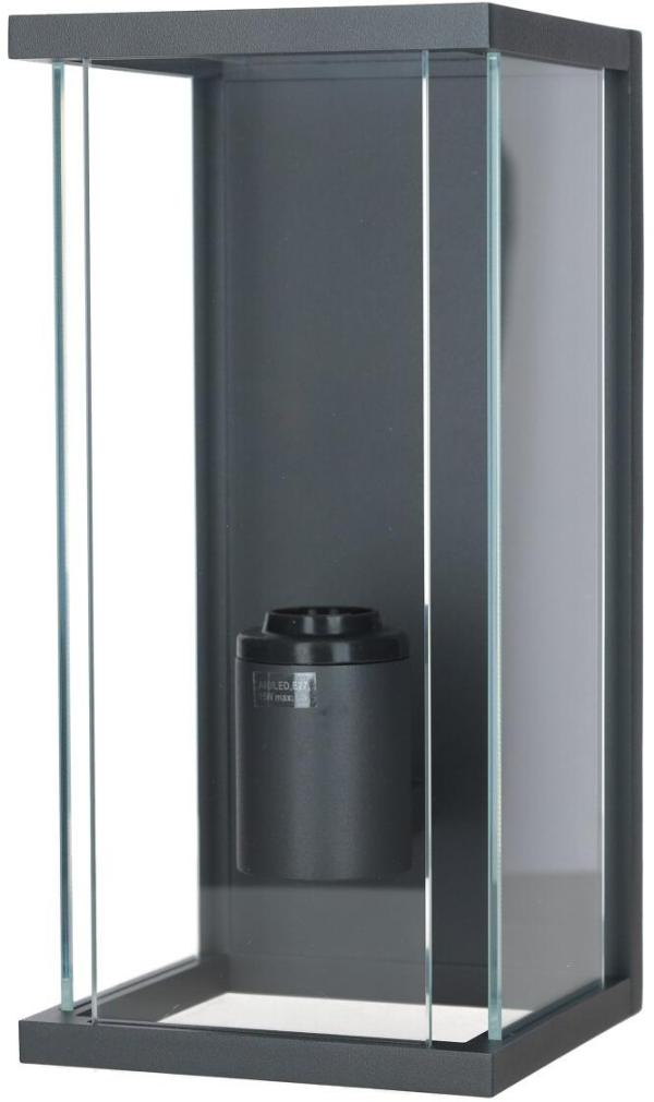 SLV QUADRULO Outdoor Wandaufbauleuchte, E27, anthrazit (1002403)