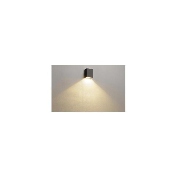 SLV QUAD BIG Wandleuchte, LED, 3000K, IP44, eckig, anthrazit (232435)