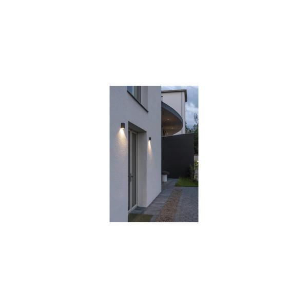 SLV QUAD BIG Wandleuchte, LED, 3000K, IP44, eckig, anthrazit (232435)