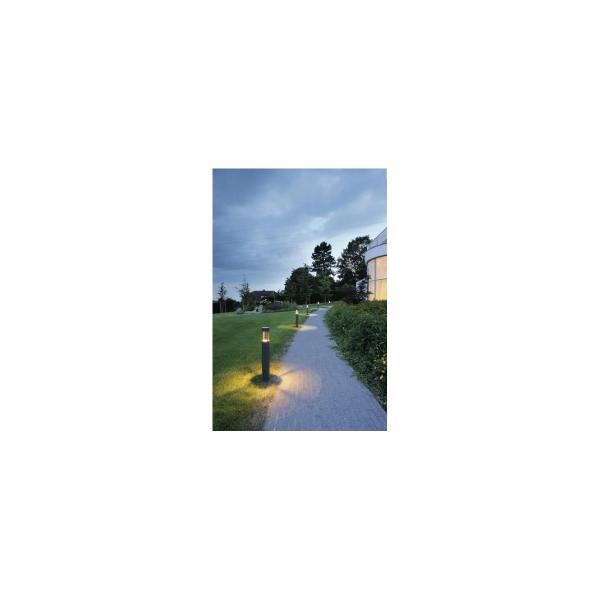 SLV SLOTS 65 Outdoor Standleuchte, LED, 3000K, rund, anthrazit, Ø/H 9/66,5 cm (231455)