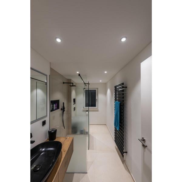 SLV PATTA-I LED Deckeneinbauleuchte, rund, IP65, 1800-3000K, weiß (1002099)
