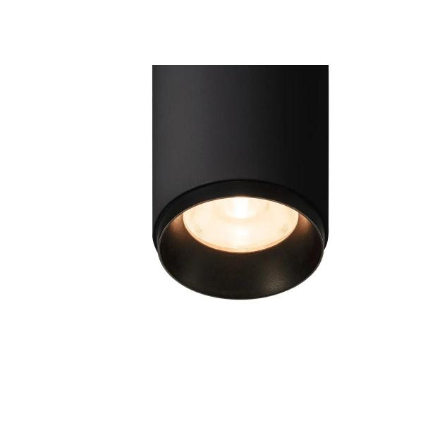 SLV NUMINOS SPOT PHASE S, Indoor, LED, Deckenaufbauleuchte, 3000K, 60°, schwarz/schwarz (1004108)