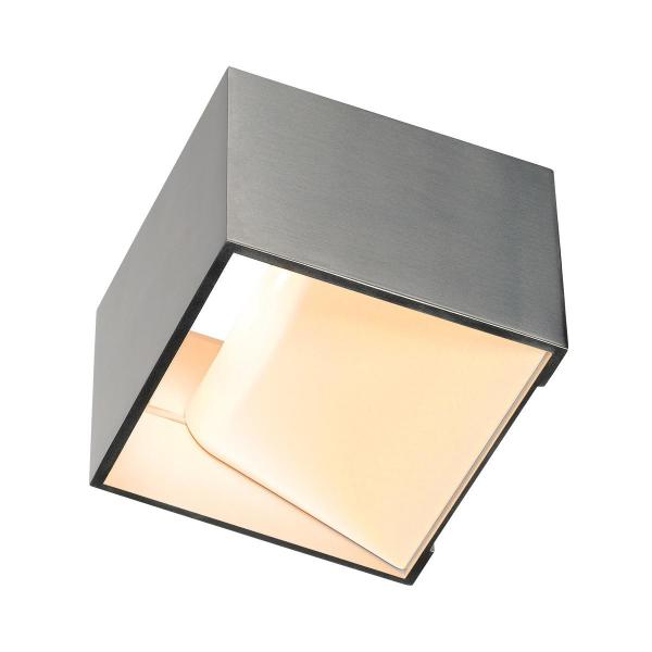 SLV LOGS IN, Wandleuchte, LED, 2000K-3000K Dim to Warm, aluminium/weiß (1000640)