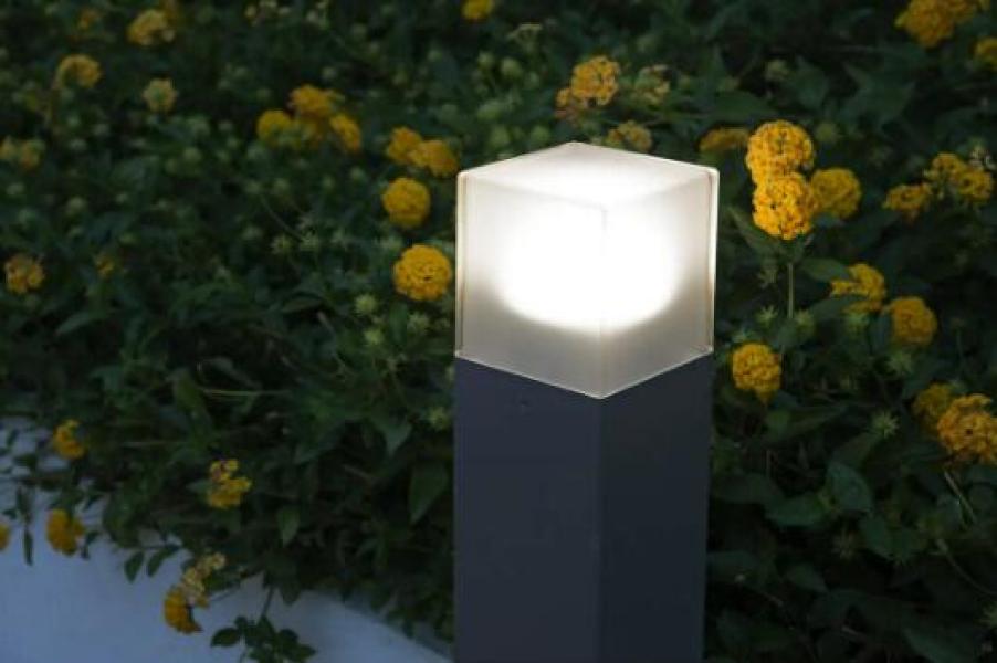 SLV GRAFIT 60 Outdoor Standleuchte, TC-DSE, IP44, anthrazit, max. 11W (231225)