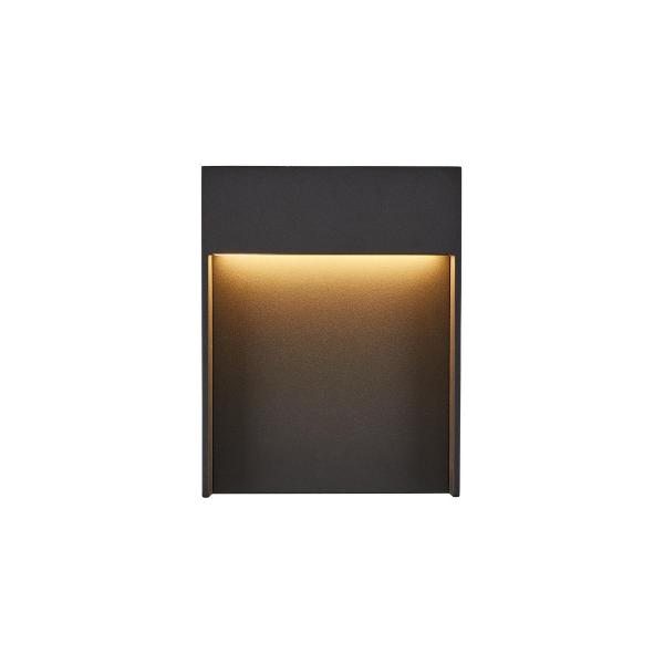 SLV FLATT Outdoor, LED Wandaufbauleuchte, 3000K, IP65, anthrazit (1002952)
