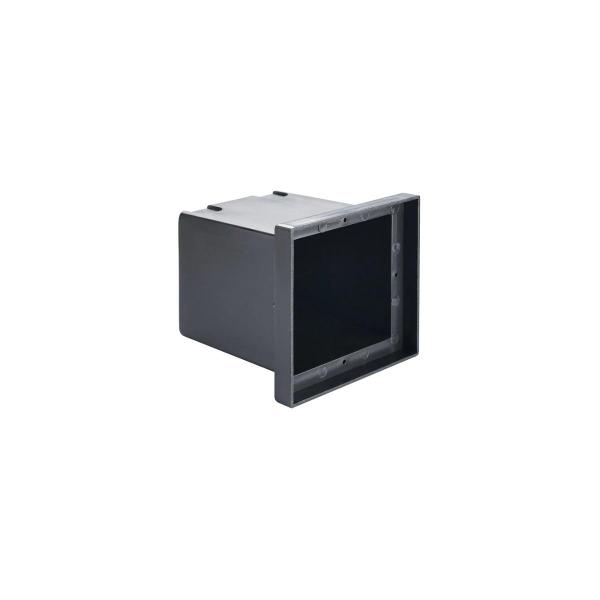 SLV DASAR 70 Outdoor Bodeneinbauleuchte, QPAR51, IP67, eckig, edelstahl 304, max. 35W (229374)