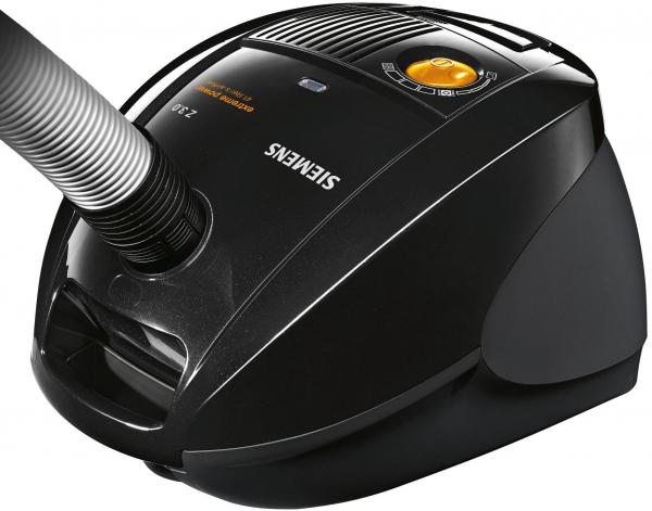 Siemens VSZ3XTRM11 Bodenstaubsauger, 850W, XXL-Polsterdüse, XL Staubbeutelvolumen, schwarz