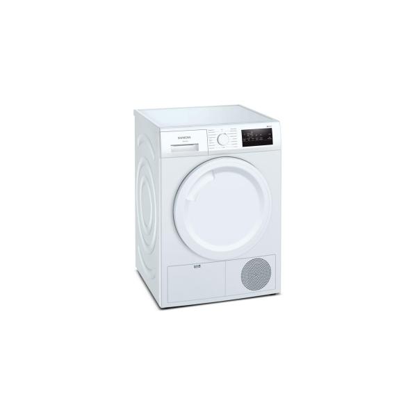 Siemens WT43HV03 iQ300 7 kg Wärmepumpen-Trockner, multiTouch LED-Display, autoDry-Technologie, Outdoor-Programm, Super 40, weiß