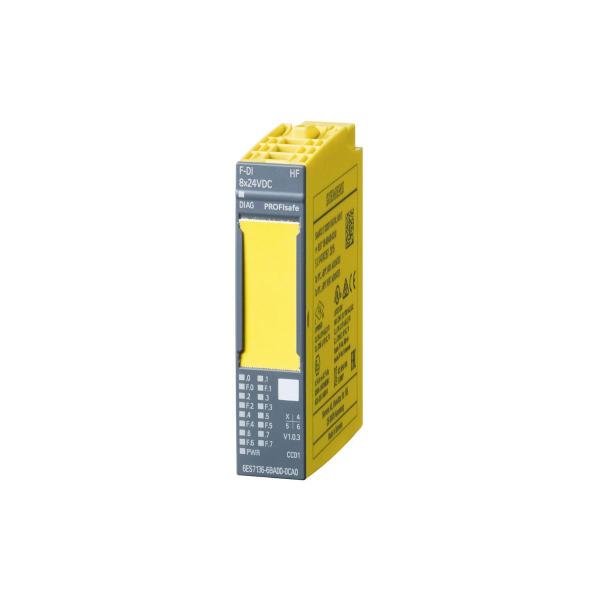 ARDEBO.de Siemens 6ES7136-6BA00-0CA0 SIMATIC DP, Elektronikmodul für ET 200SP, F-DI 8x 24VDC HF, 15mm Baubr., bis PL E (ISO 13849-1)/ SIL3 (IEC 61508)