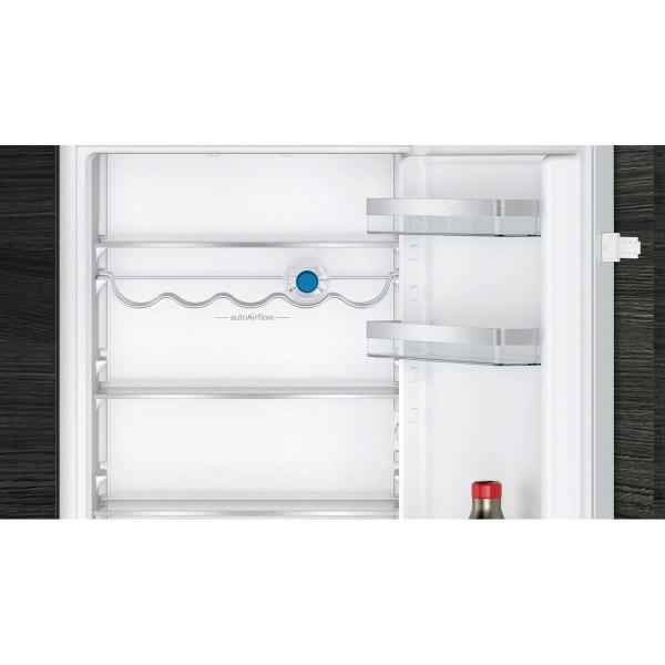 Siemens KI86NVSE0 iQ300 Einbau Kühl-/Gefrierkombination, 56 cm breit, 260 L, NoFrost, hyperFresh System, freshSense, LED-Beleuchtung