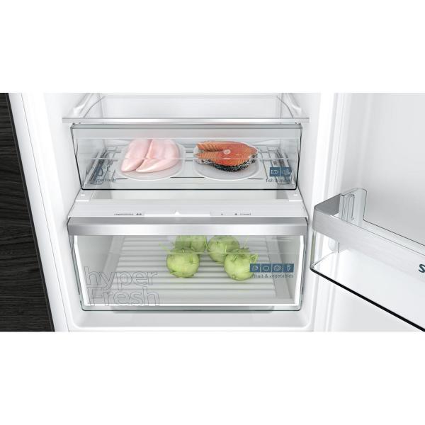 Siemens KI86NVSE0 iQ300 Einbau Kühl-/Gefrierkombination, 56 cm breit, 260 L, NoFrost, hyperFresh System, freshSense, LED-Beleuchtung