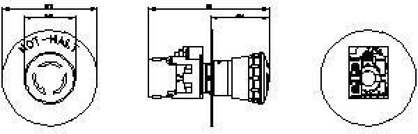 Siemens 3SU1100-1HA20-1CH0 NOT-HALT-Pilzdrucktaster, 22 mm, rund, Kunststoff, rot, 40 mm, zwangsläufige Verrastung, gemäß DIN EN ISO 13850, Zugentriegelung, Schraubanschluss
