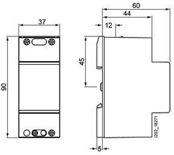 Siemens 4AC3214-0 Klingeltransformator, 14VA Primär 230-240V AC (4AC32140)