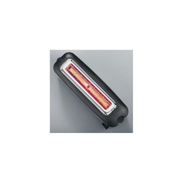 Severin AT 2515 Automatik-Langschlitztoaster, 1000W, Defroster-Stufe, Aufwärmstufe, Edelstahl gebürstet/schwarz