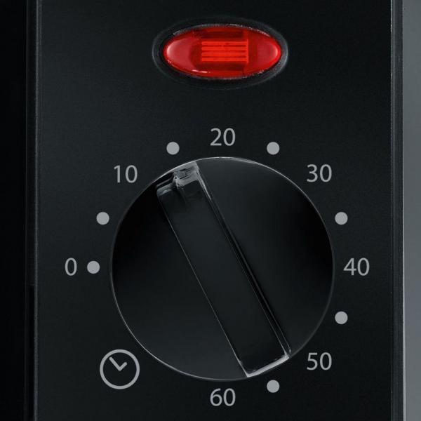 Severin TO 2052 Mini-Back-/Toastofen, 800 W, 9l, Ober-/Unterhitze, schwarz